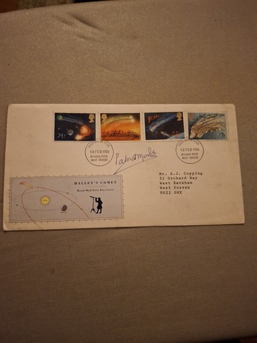 Signed first day cover - signed,