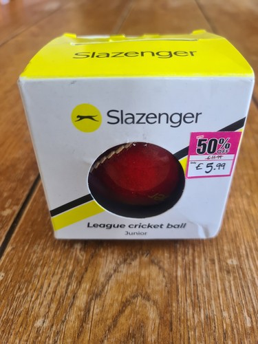 Slazenger league cricket ball - slazenger,