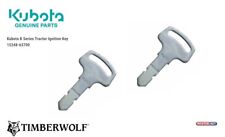 Master Keys x 2 Kubota Tractor Key B Series 15248-63700 fits Case New Holland
