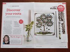 Discover Your Roots Family Tree Cross Stitch Pattern - Pattern Only 