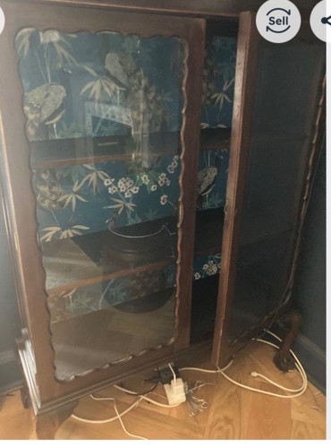 Vintage display cabinet - vintage,