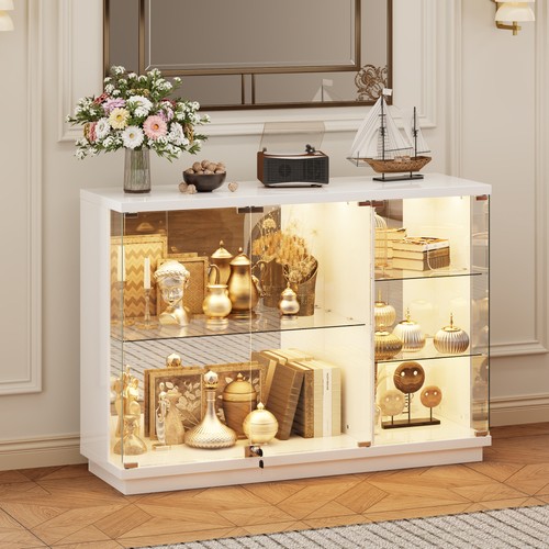 Glass display cabinet with - cabinet,