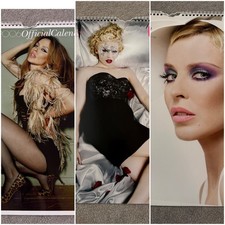 Kylie Minogue Official calendars  x3 from 2006, 2007 and 2008 Danilo/Darenote