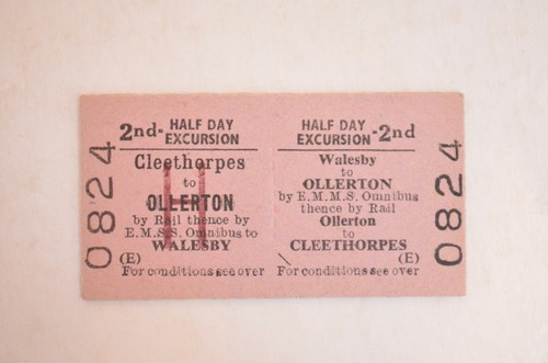 Railway ticket btc - railway, cleethorpes