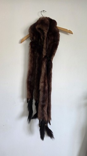 Vintage mink fur stole - fur, scarf