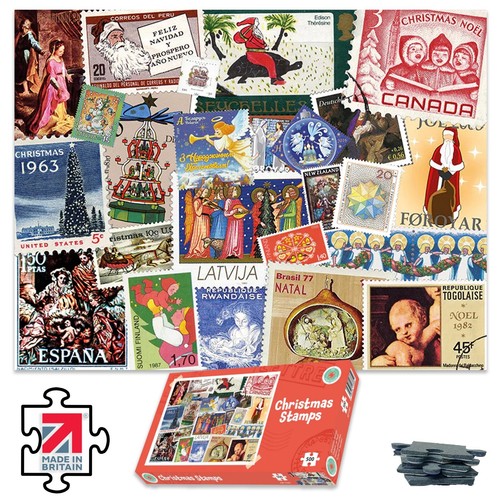 Christmas stamps from - from, around