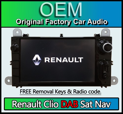 Renault clio sat nav player - sat,
