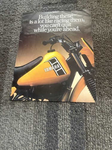 1982 yamaha brochure 125 - 1982,