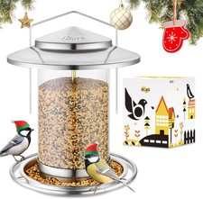 iBorn Metal Bird Feeder for