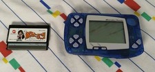 Bandai WonderSwan Skeleton Blue Handheld Retro Console With Game