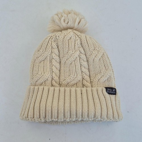 Jack wolfskin wooly hat - wooly, cream