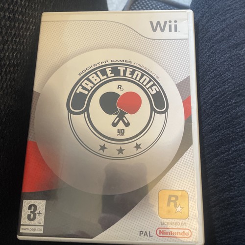 Nintendo wii table tennis 2007 - nintendo,