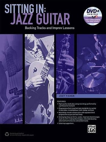 Sitting jazz guitar - sitting, --