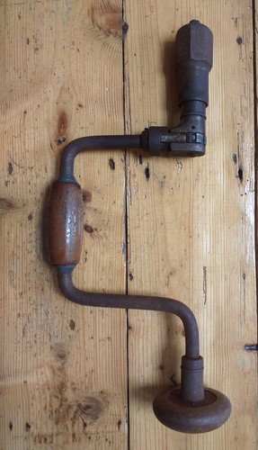 Vintage manual hand crank - vintage,