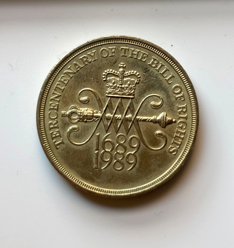 1989 coin tercentenary - 1989,