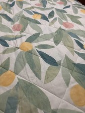 Dunelm Super King Quilted Bedspread New