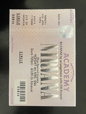 Genuine Nirvana Ticket April