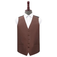 Mens Waistcoat Plain Shantung Casual Formal Wedding Tuxedo Vest by DQT
