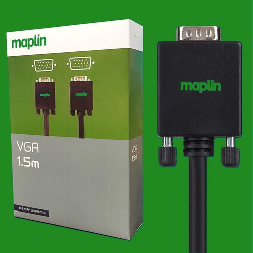 Maplin vga cable high - 1.5m,