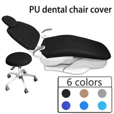 4pcs/set Dental Chair Cover Waterproof Elastic Protector PU Leather Protective