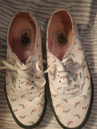 Vans lazy oaf white flower - oaf,