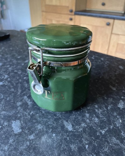 Green ceramic 250ml round - green,