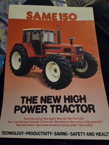Same 150 tractor brochure - tractor,
