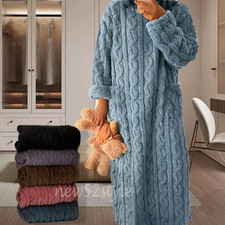 Women Thermal Nightdress Long