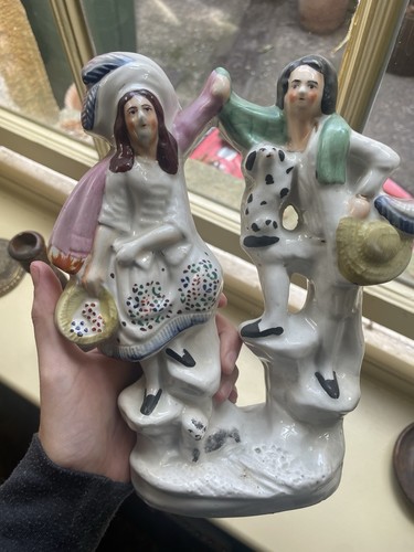 Antique staffordshire figure - antique,