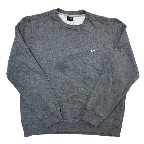 Nike grey sweatshirt big logo - nike,