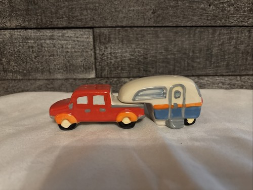 Ceramic salt pepper shakers - rv,