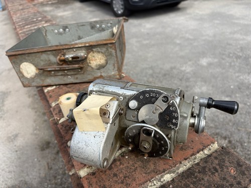 Vintage ticket machine - machine,
