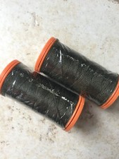 3 X 80 MTR. ROLLS OF EXTRA STRONG / TOP STITCHING THREAD - POLYESTER - COLOURS