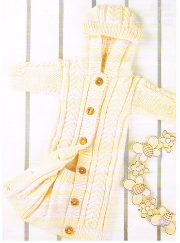 Baby aran sleeping bag - aran,