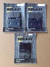 Front rear brake pads set - front, &
