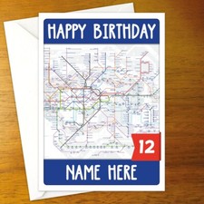 LONDON TUBE MAP Personalised