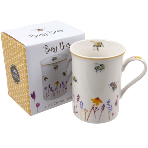 Gift boxed mug - mug, busy