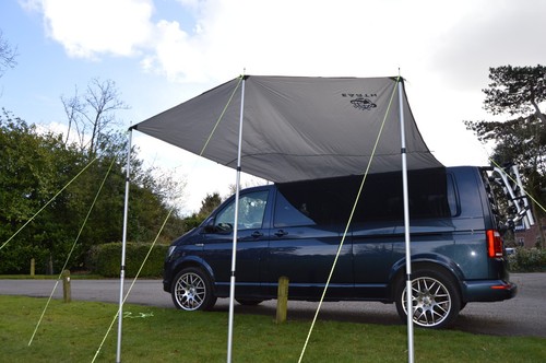 Campervan caravan awning sun - campervan,