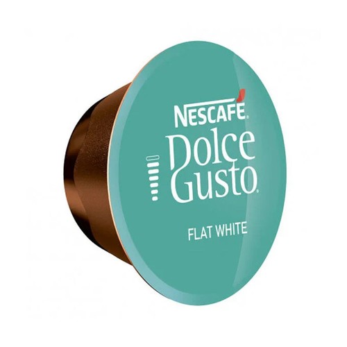 Dolce gusto flat - flat, white