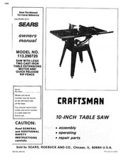 1990 Craftsman 113.298720  10"