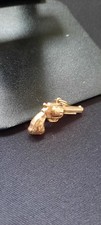 Real Gold 9ct Revolver Gun