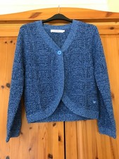 Edinburgh Woollen Mill EWM Country Rose Short Cardigan S