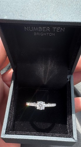 Engagement ring carat - ring, 0.5