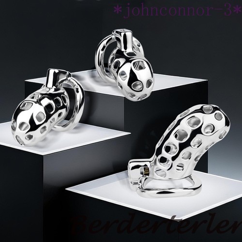 Aluminum alloy chastity cage - alloy,