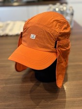 C.P. COMPANY NECK FLAP CAP