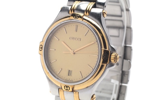 Vintage gucci 9040m 35mm - gucci, gold