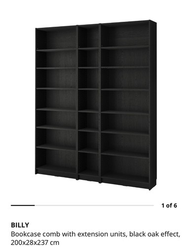 Ikea billy bookcase - ikea,