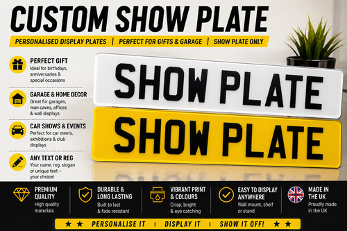 Show plate only - |, custom