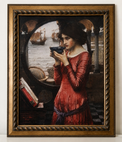 Framed print destiny - print, by