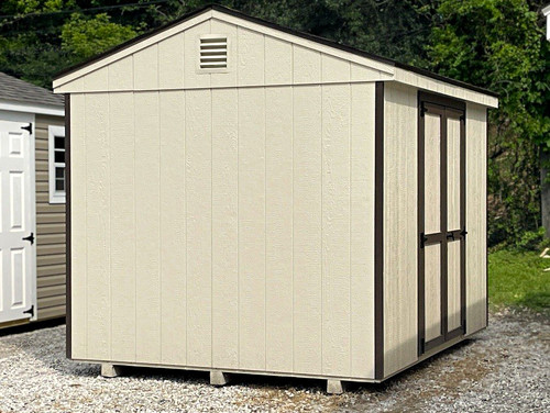 Wood garden shed - wood, shed,